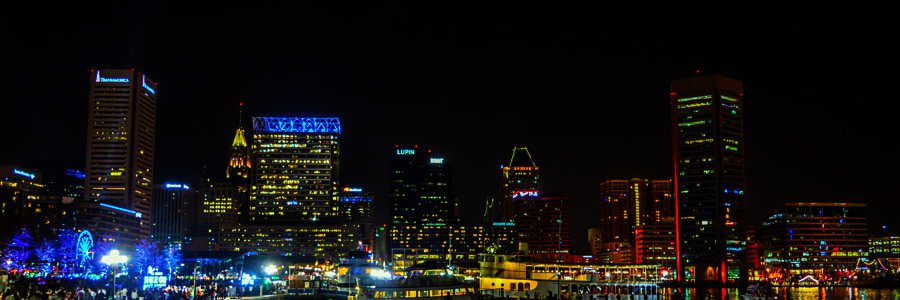 Baltimore, Maryland Skyline
